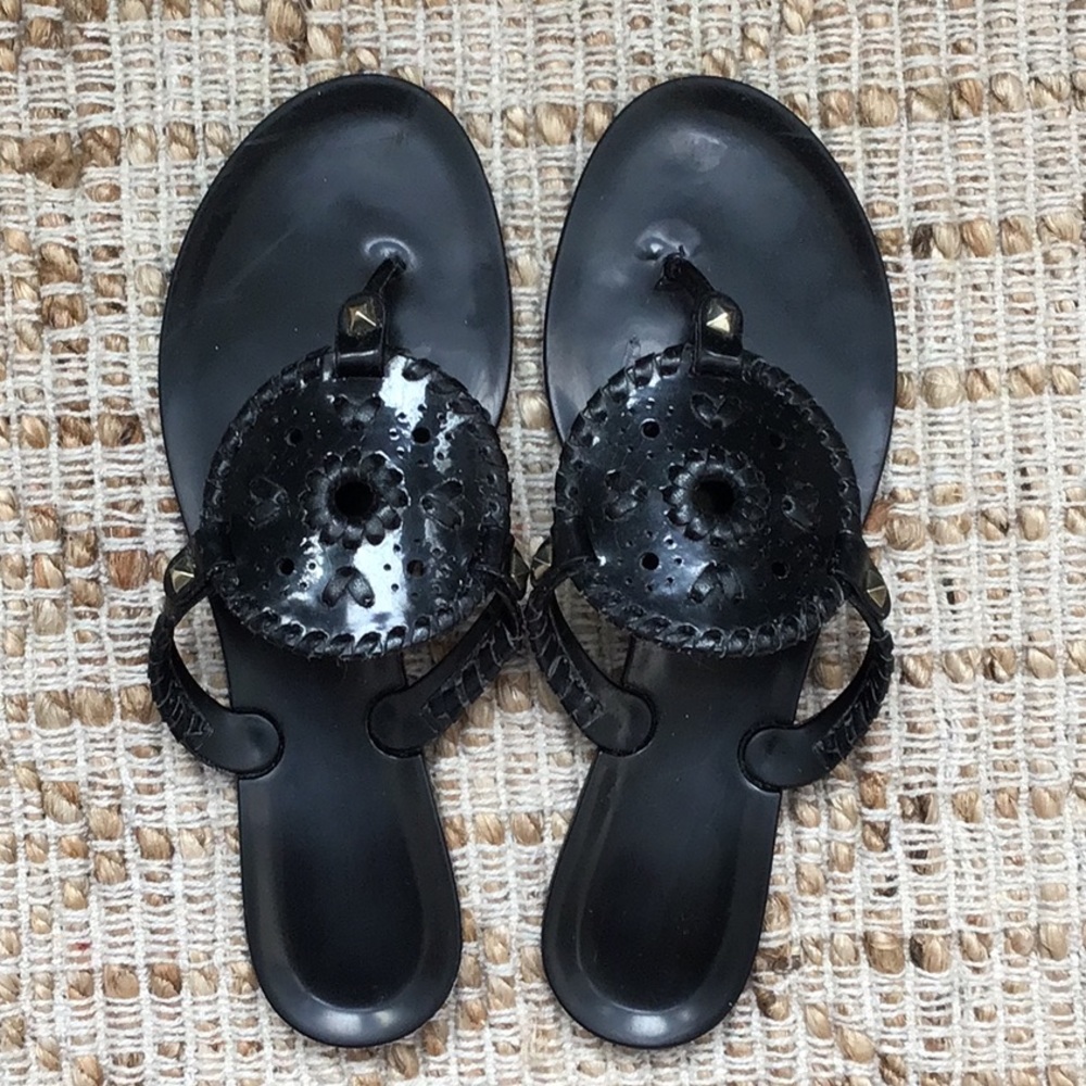 Women’s jelly flip flops